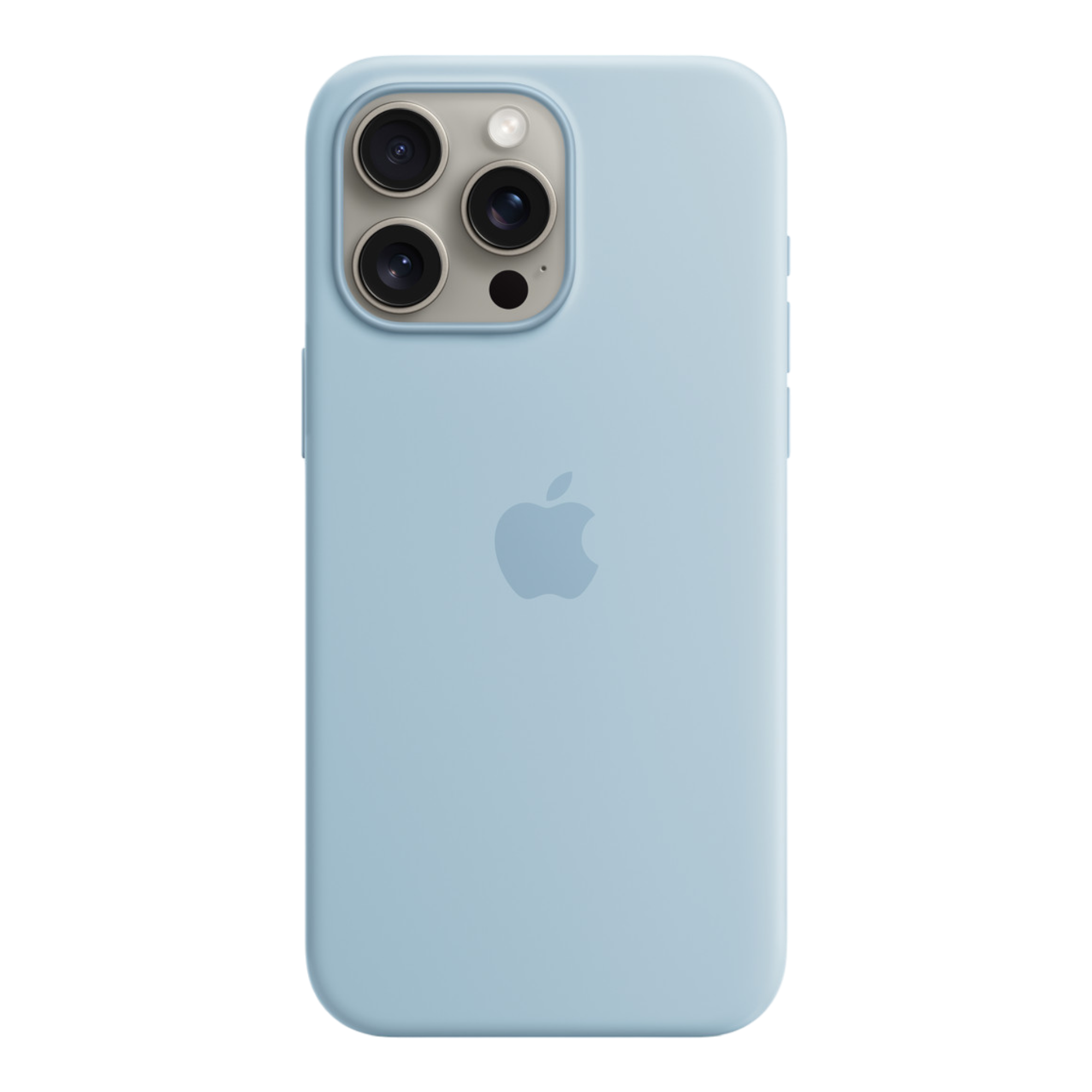 iPhone 15 Pro Max Silicone Case with MagSafe - Light Blue - alAsil